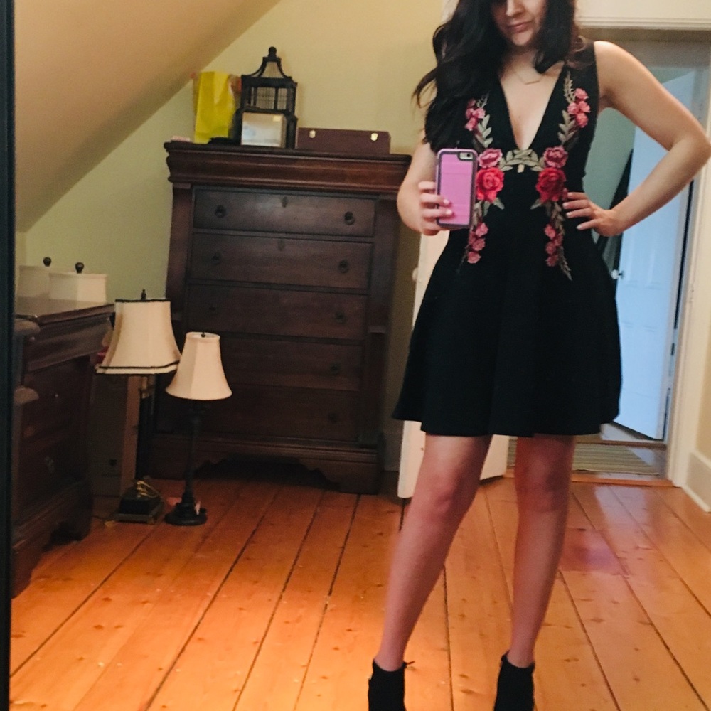 Lulus Floral Dress - Picture 6 of 8